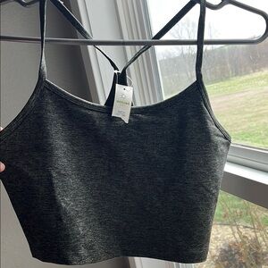 Women’s grey Crop Top